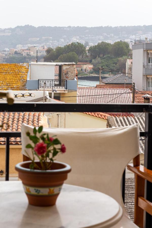 Apartament Sea View Penthouse With Roof Garden Chania  Zewnętrze zdjęcie