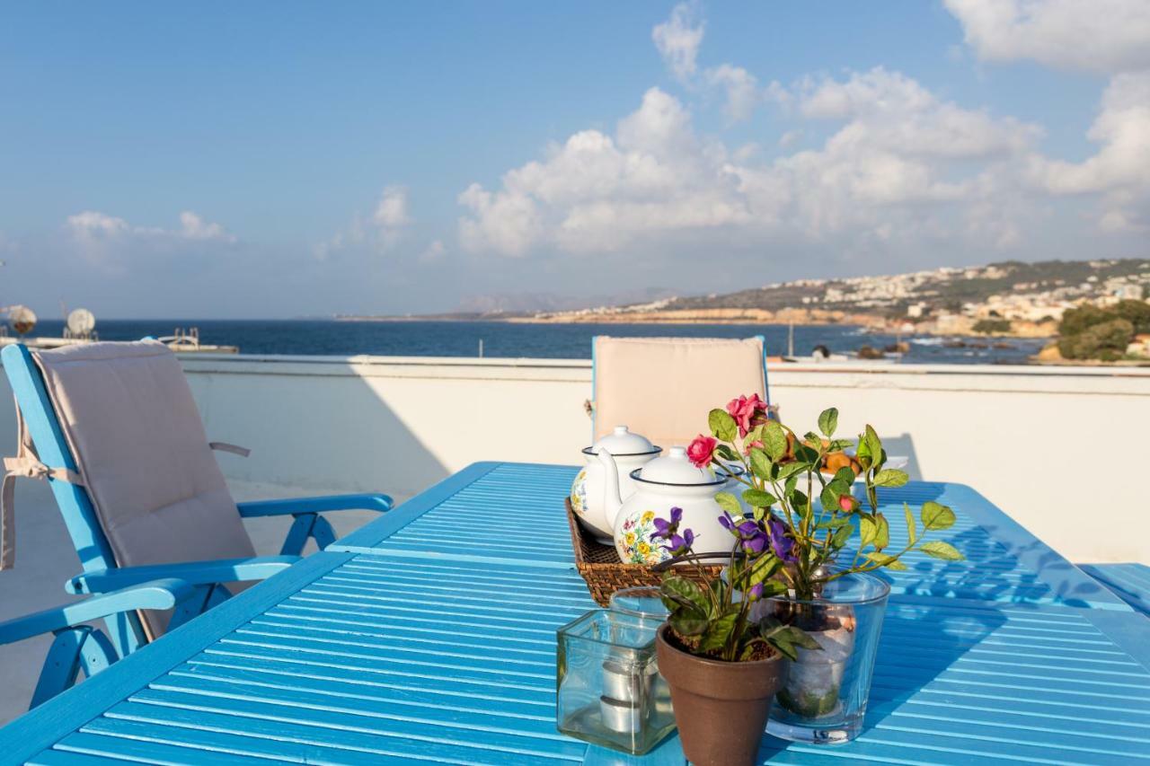 Apartament Sea View Penthouse With Roof Garden Chania  Zewnętrze zdjęcie