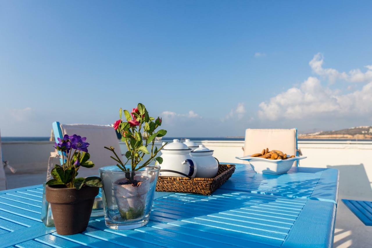Apartament Sea View Penthouse With Roof Garden Chania  Zewnętrze zdjęcie